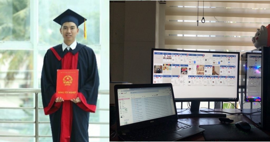 Lê Văn Rum – Chàng trai trẻ 9x tuổi thành công trong lĩnh vực Facebook