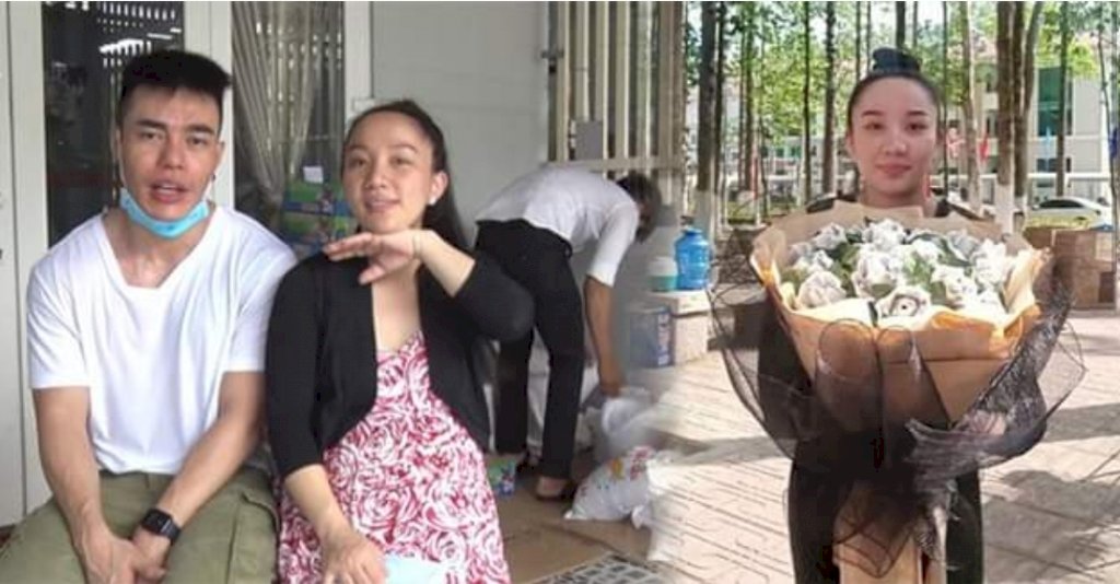 Đang bầu lớn, bà xã Lâm 'Đồng Nai' vẫn chăm chỉ đứng đường bán hoa