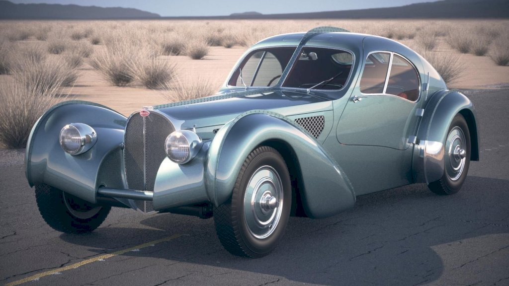 This ultra-rare 1938 Bugatti Type 57 Atlantic is the most revered antique car of all time