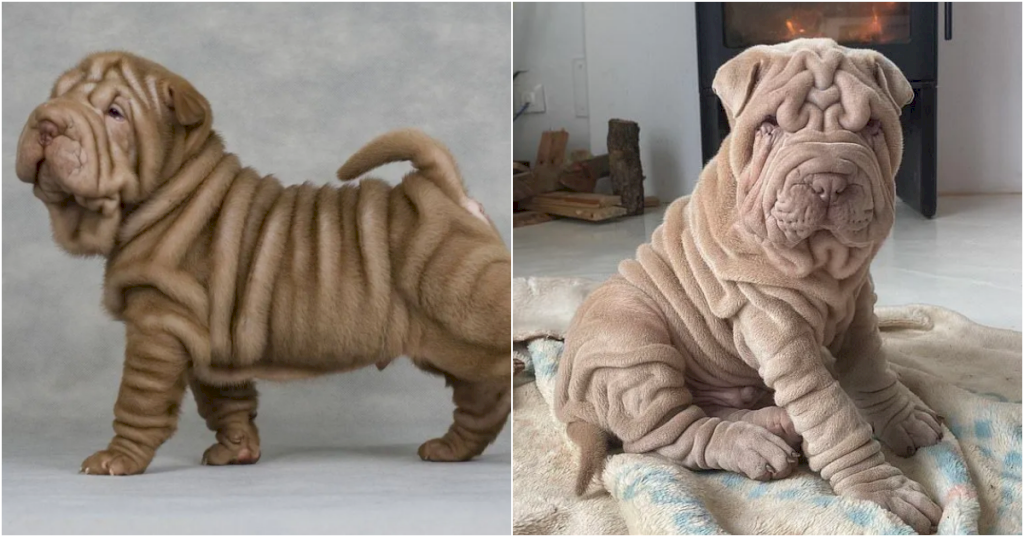 Adorable Perfection: Meet the Dog with the World's Most Wrinkled Fur, Radiating Unmatched Cuteness. _The dogs