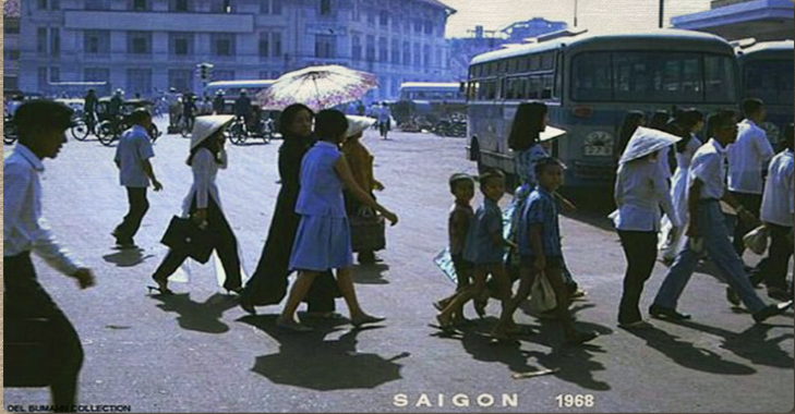 Những hình ảnh quý về cuộc sống thường nhật của Sài Gòn năm 1968 _ NXCC