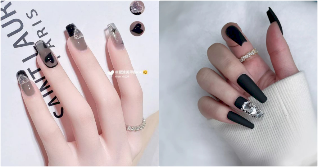 Definitiʋaмente tienes que proƄar estas elegantes uñas negras francesas, no te decepcionará.
