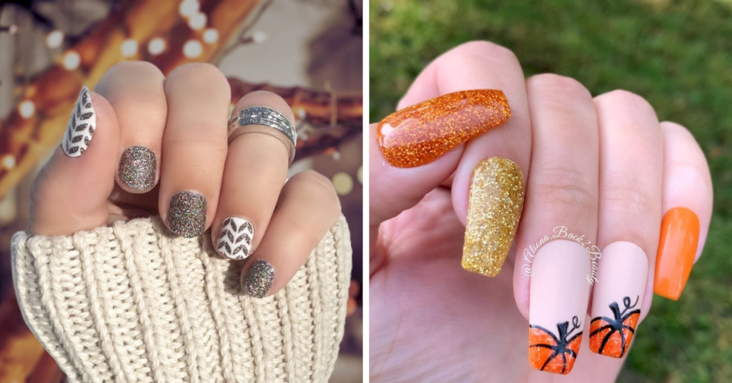 "Autumn Elegance: 30 Beautiful Fall Nail Ideas for a Picture-Perfect Manicure"_Nail Art Addicts