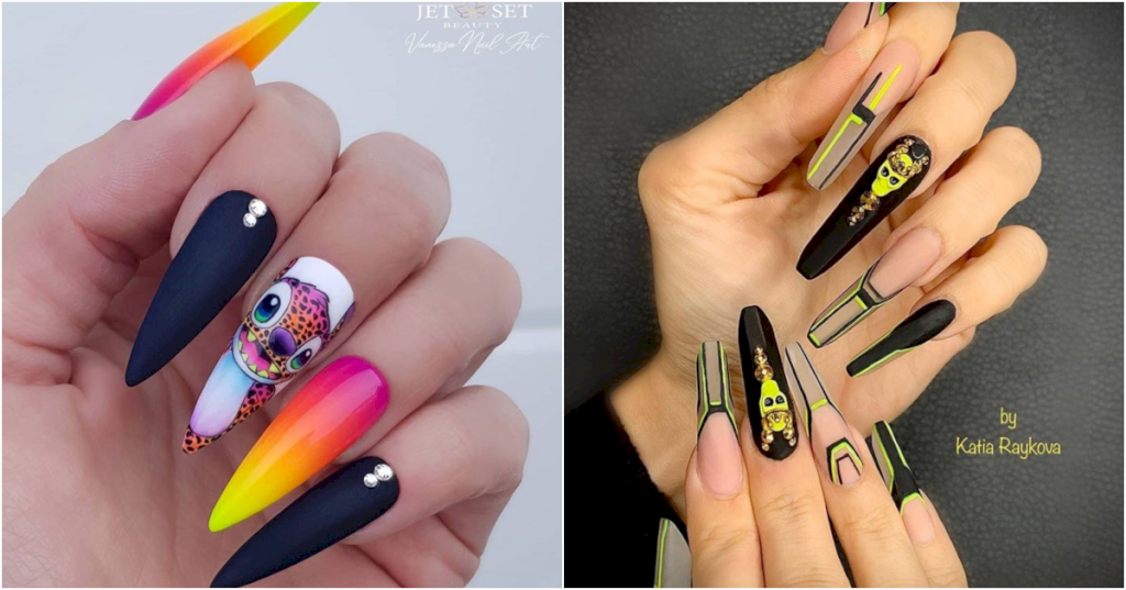 Black Magic: 30+ Elegant Nail Designs to Elevate Your Style Game_nail lover.