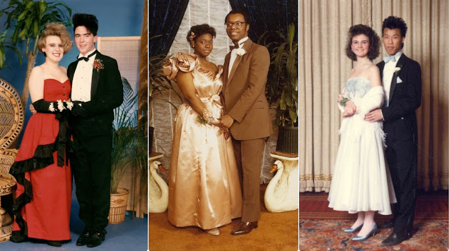 35 Cool Photos of Teenage Couples in Prom Dresses From the 1980s ...