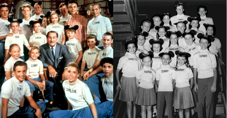 Fifties throwback: Vintage images of the original Mickey Mouse Club Mousketeers _ us