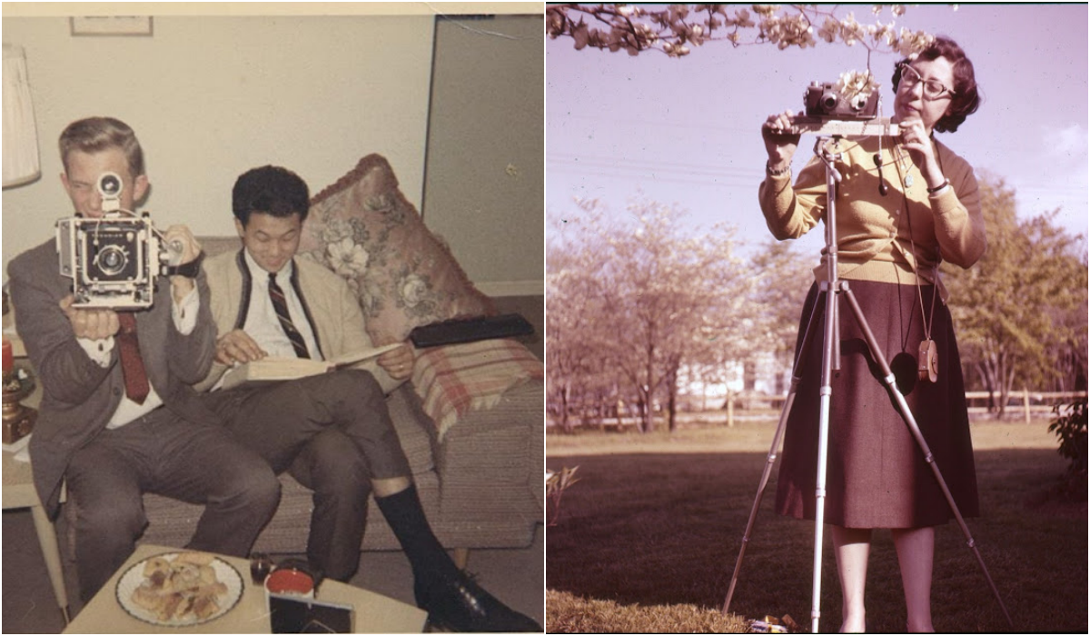 50 Candid Vintage Photographs Of People With Their Cameras From The 1950s And 1960s Yesteryears