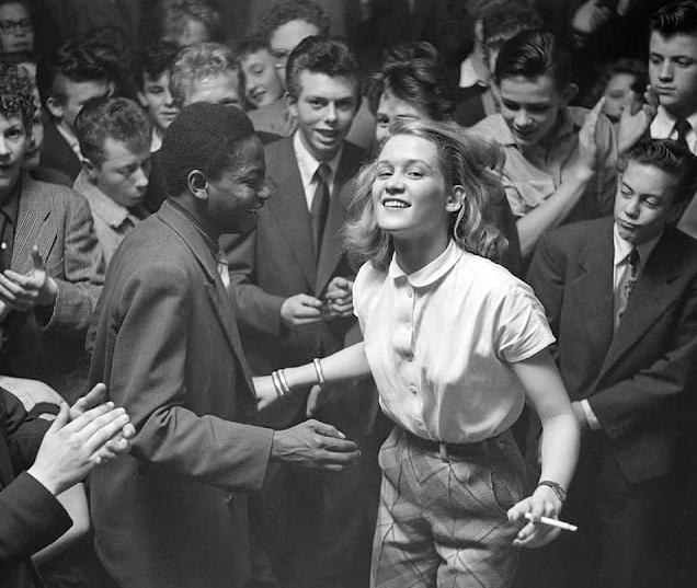 Dancing at the Storyville Club, Copenhagen, 1957 _ US
