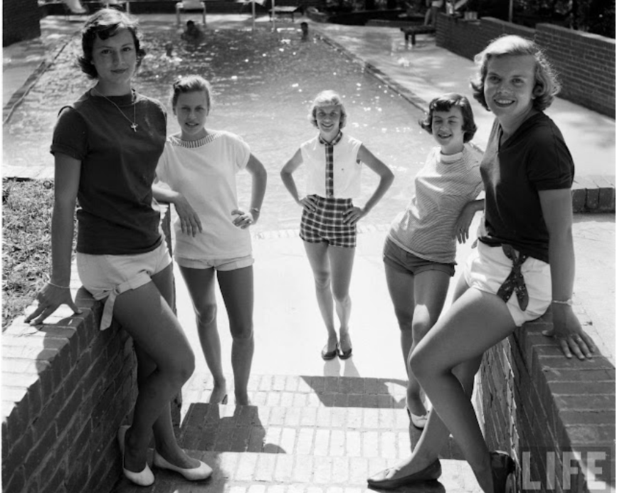 Short Shorts in the 1950s _ US