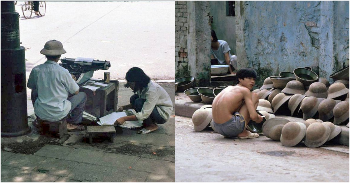 Những nghề lạ trên đường phố Hà Nội đầu thập niên 1990 - Xưa
