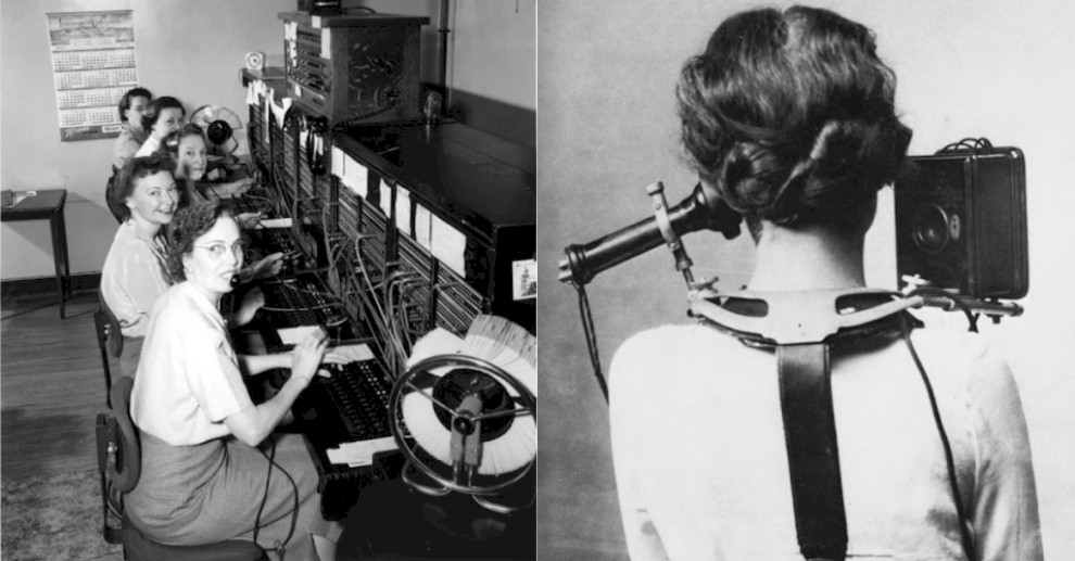 27 Amazing Vintage Photographs That Capture Telephone Switchboard Operators at Work from the Past