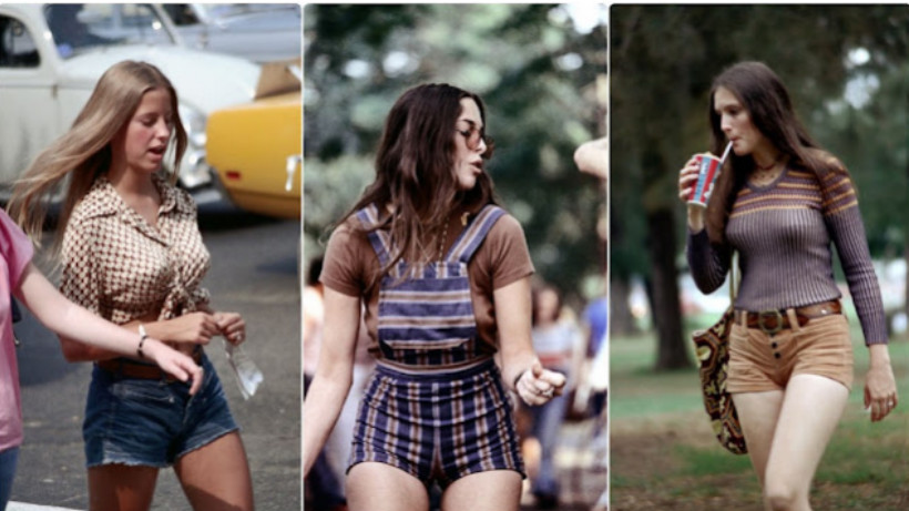 Cool Pics of American Young Girls in Short Shorts in the 1970s