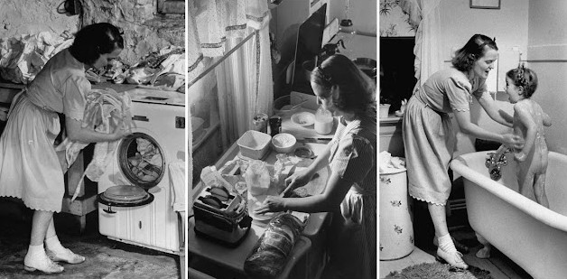 A Series of Vintage Photos Documented a Day in the Life of a 1940s Housewife