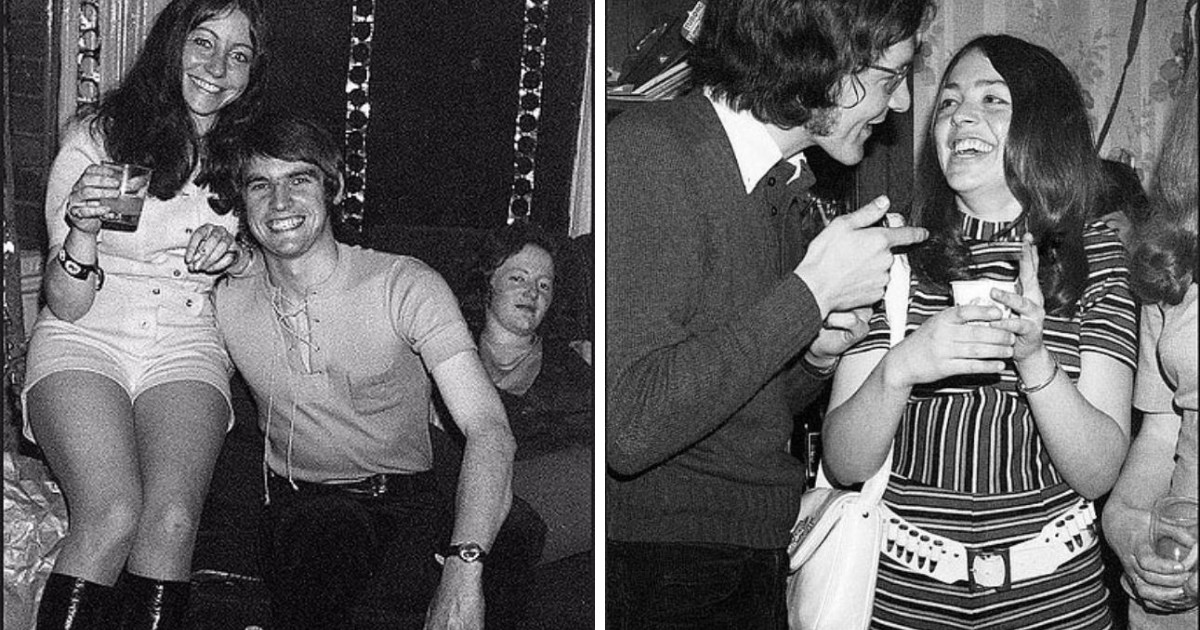 Exciting Black and White Snapshots That Show What Student Parties Looked Like in 1970 ‎