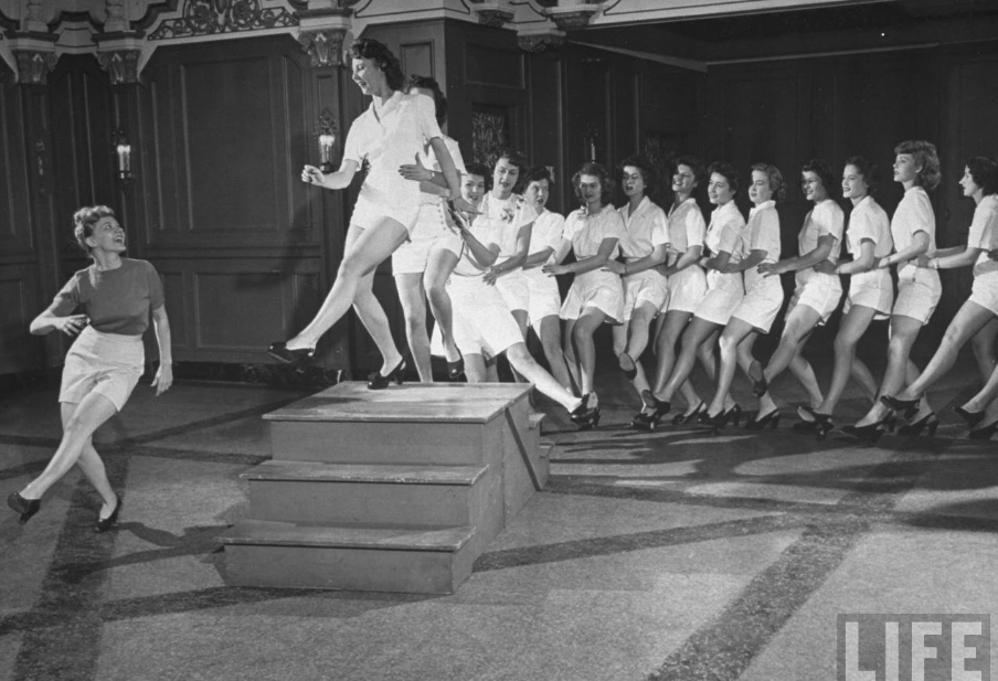 Vintage Photographs Capture Everyday Life at the McConnell Air Hostess School in the 1940s