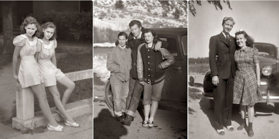 45 Cool Photos Defined the 1940s Teenage’s Fashions