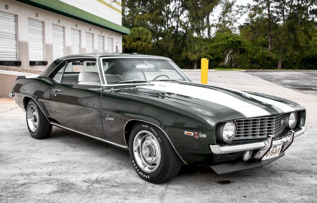 It is estimated that Chevrolet produced approximately 20,302 Camaro Z28 models for the 1969 model year. 