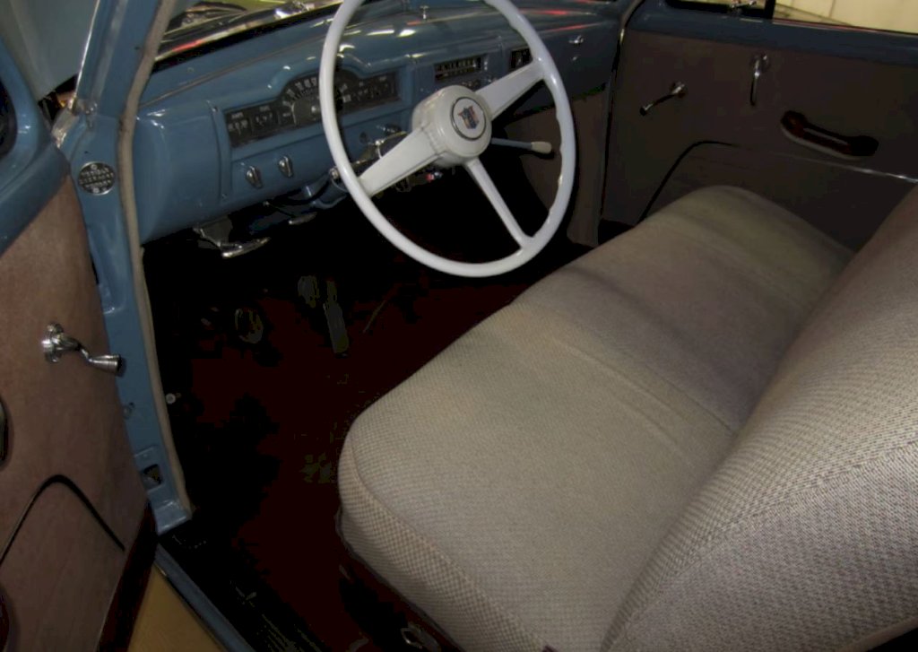 The dashboard of the 1951 Concord was designed with a focus on functionality and ease of use. 