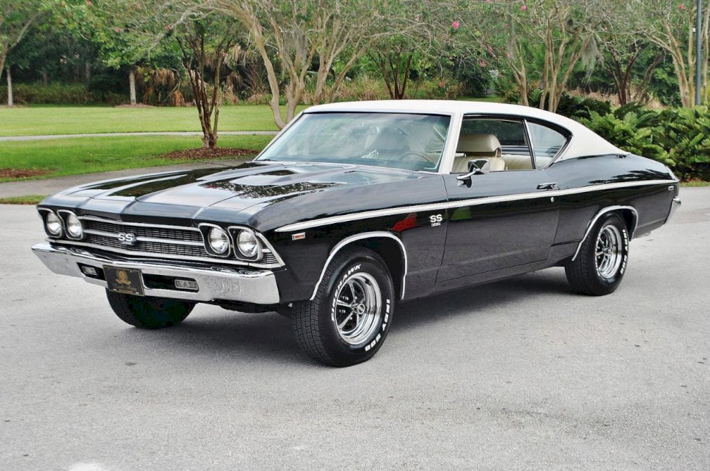 The 1969 Chevrolet Chevelle SS 396 is widely regarded as one of the most iconic and desirable muscle cars of its era, representing the peak of American automotive performance and design.