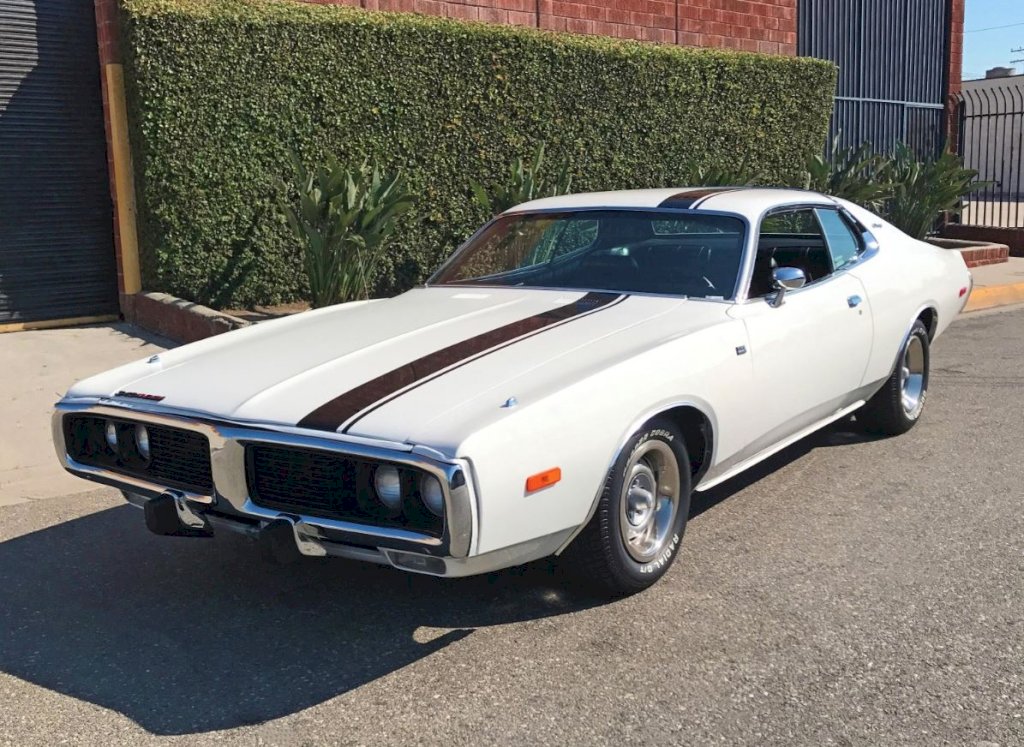 One of the key changes in the 1973 Dodge Charger's design was the incorporation of a new front end, including a revised grille and larger, more prominent headlights. 