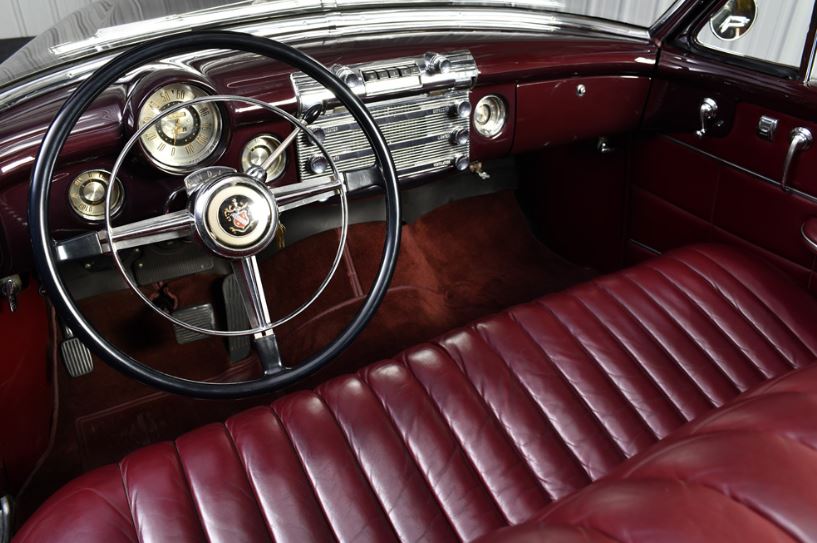 The interior of the 1950 Buick Super 8 is a testament to luxury and comfort.