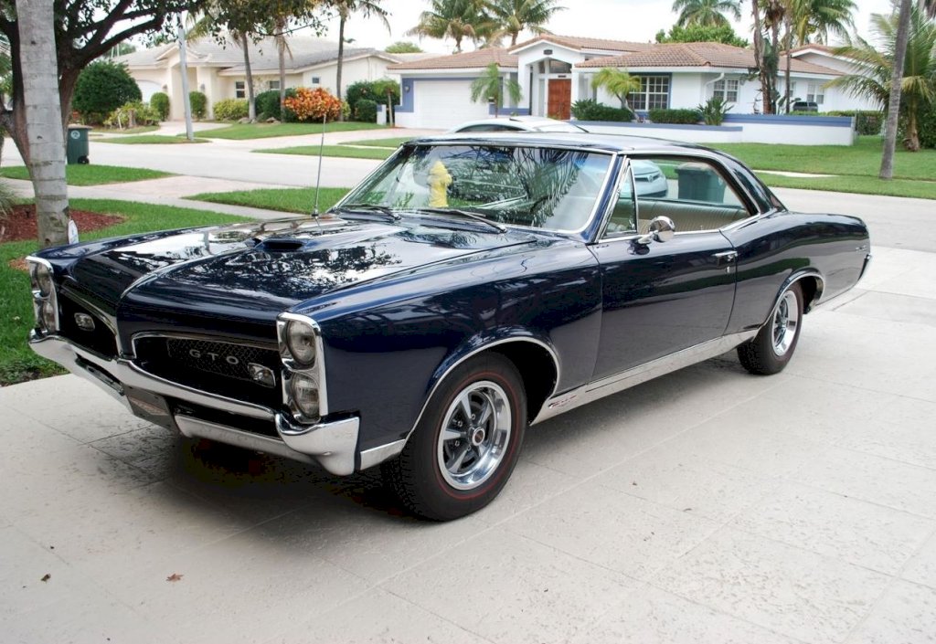 The 1967 Pontiac GTO showcased a refined and aggressive design that set it apart from other vehicles of the era. 