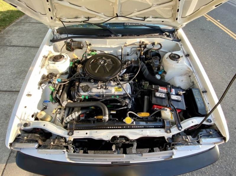 The 1987 Chevrolet Nova was powered by a 1.6-liter inline-four engine, which was based on Toyota's 4A engine family.