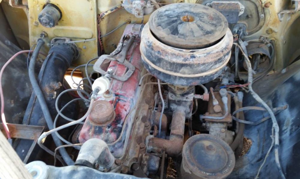 Restoring the Bel Air's engine and mechanical components was a major challenge.