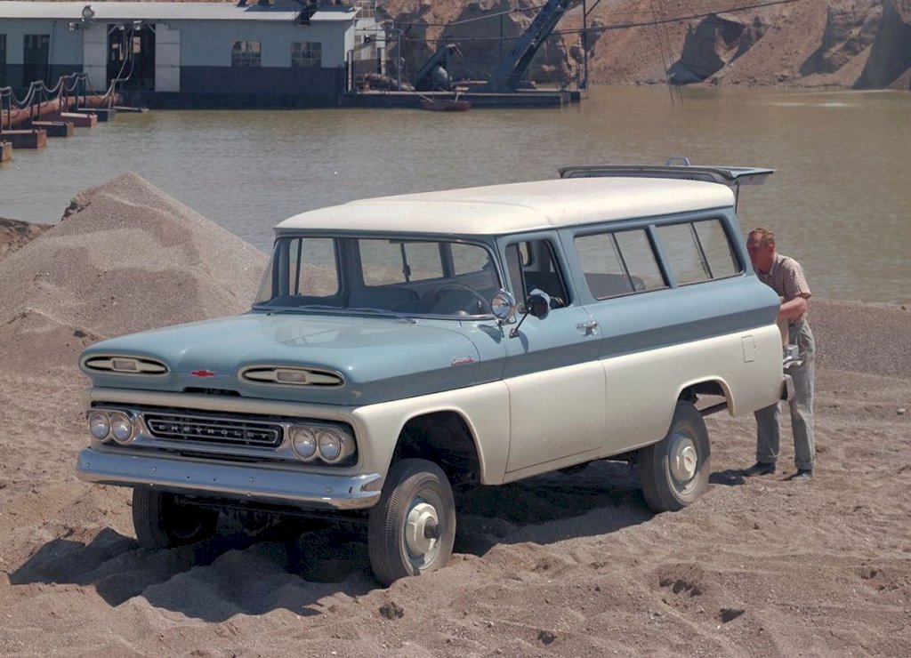 The Chevrolet Suburban, a precursor to the modern SUV, was also based on the C10 chassis. 